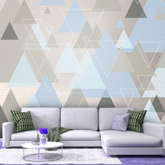 Mural decorativo. Vinilo Impreso Laminado Autoadhesivo. Escandinavo pun - comprar online