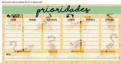 ORGANIZADOR PARA HELADERA 30 X 15 CMS PERPETUO- CUADRITOS- REGALOS PLANNERS PIZARRAS DECORATIVOS C/ DISEÑO
