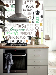 Mural decorativo. Vinilo Impreso Laminado Autoadhesivo. Desde $1320 mt2. Texto - comprar online