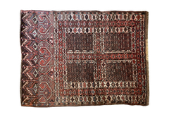 Alfombra Turcomana Hadjluch Yamud A189