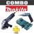 Makita Combo Amoladora + Atornillador Batería 80 Acc + Envío