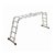 Escalera Aluminio Multifunción Kushiro Plegable 3x4