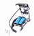 Inflador De Pie Con Manómetro Bulit Serie 600 Bici/auto