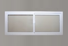 Ventana Aluminio Blanco 150 x 060 cm