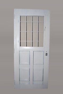 Puerta 1/2 reja inyectada - comprar online