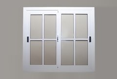 Ventana Aluminio Blanco 100 x 090 cm - comprar online