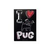 Imã - I Love Pug