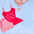 Babydoll Viscolycra estampa corações