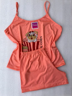 Pijama na malha fria