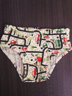 Cueca Infantil estampada 1 pç - loja online