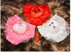 Calcinha bunda rica - kit 3 peças