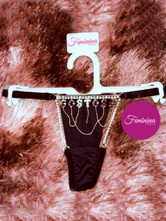 Fio de strass de amarrar nas laterais - comprar online