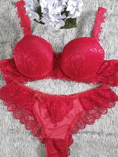 Conjunto Rendado - Feminina Modas - Moda Intima Feminina e Masculina