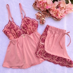 Short Doll Com Renda