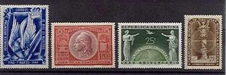 AÑO COMPLETO DE 1949 (4 SELLOS)