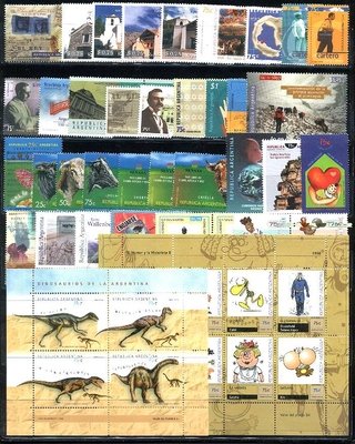 AÑO COMPLETO DE 1998 (42 SELLOS + 2 BLOQUES)