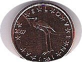 ESLOVENIA, 1 CENT. € 2007