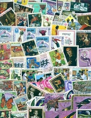Colección de 50 estampillas de BURUNDI