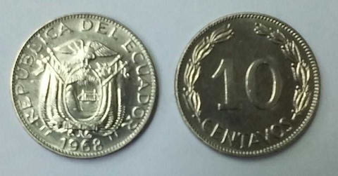 ECUADOR 1968 10 CENT