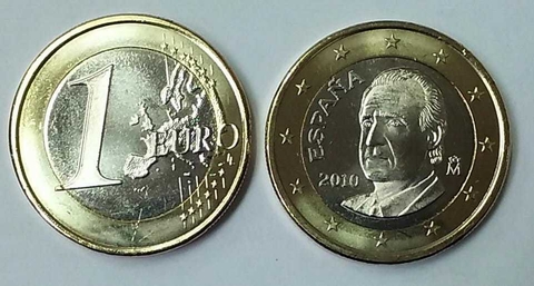 ESPAÑA 2010 1 Euro