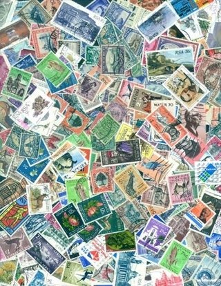 Colección de 300 estampillas de SUD-AFRICA