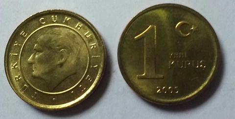 TURQUIA 2005 1 CENT