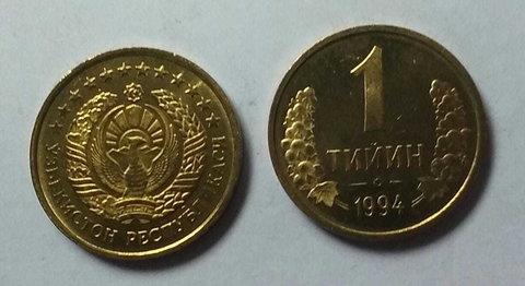 UZBEKISTÁN 1994 1 TIYIN