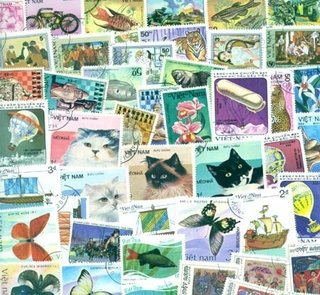 Colección de 50 estampillas de VIETNAM