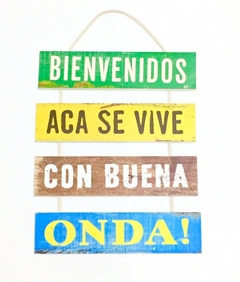 CARTEL BIENVENIDOS