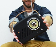 Radio Retro Amwood W377