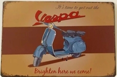 Chapa ITALY VESPA 2