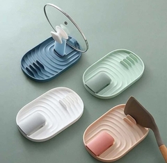 SOPORTE Y ESCURRIDOR DE UTENSILLOS Y TAPAS - comprar online