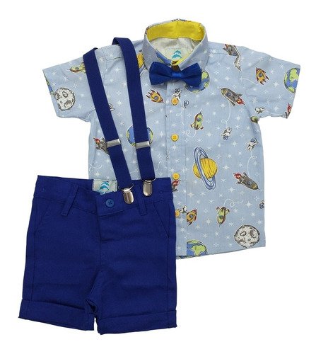 roupa infantil astronauta