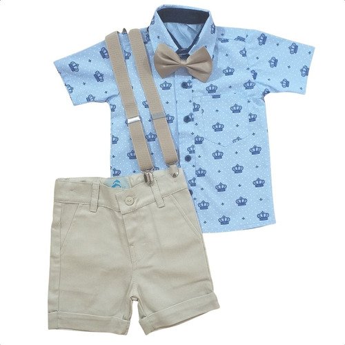 conjunto infantil realeza