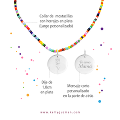 Collar Flores inmortales - comprar online