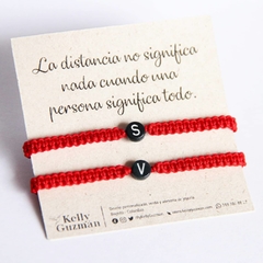 Par de pulseras para compartir - comprar online