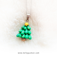 Collar de navidad Arbolito