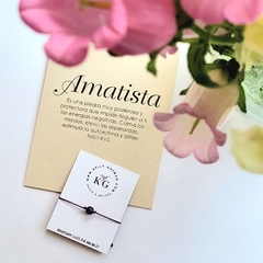 Pulsera de amatista - comprar online