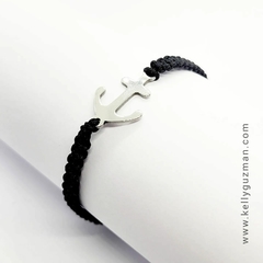 Pulsera Ancla en acero inoxidable