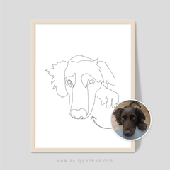 Ilustración DogLover - tienda online