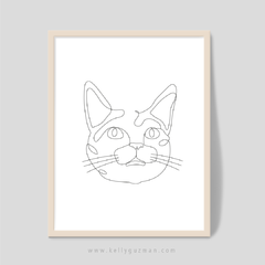 Ilustración CatLover - comprar online