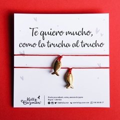 Pulseras para compartir