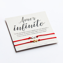 Pulseras amor infinito