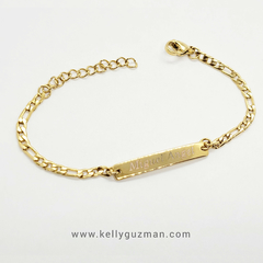 Pulsera en acero personalizada en internet