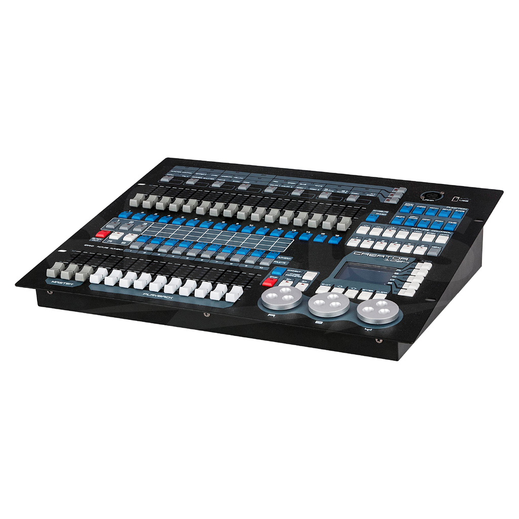 Audibax Control 8 DMX Controller – Tischcontroller Mit 192 Kanälen, Für Lichtshows & Partys