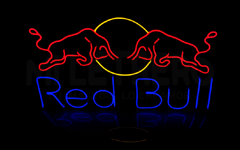 Cartel-Luminoso-en-Neon-Led--Logo-Red-Bull-para-Disco-Bar