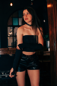 Crop Straple Ibiza Lurex