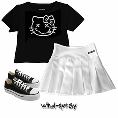 Remera Basic Short Kitty Nirvana - comprar online