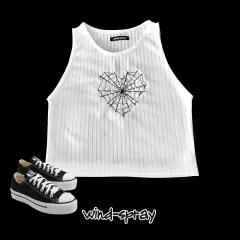 Crop Top Amalia Telaraña
