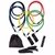5 Bandas Elasticas + Aro Pilates Anillo Flex Ring Fitness en internet